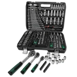 Coffret 216 Pièces (Vert-Noir) 6 pans
