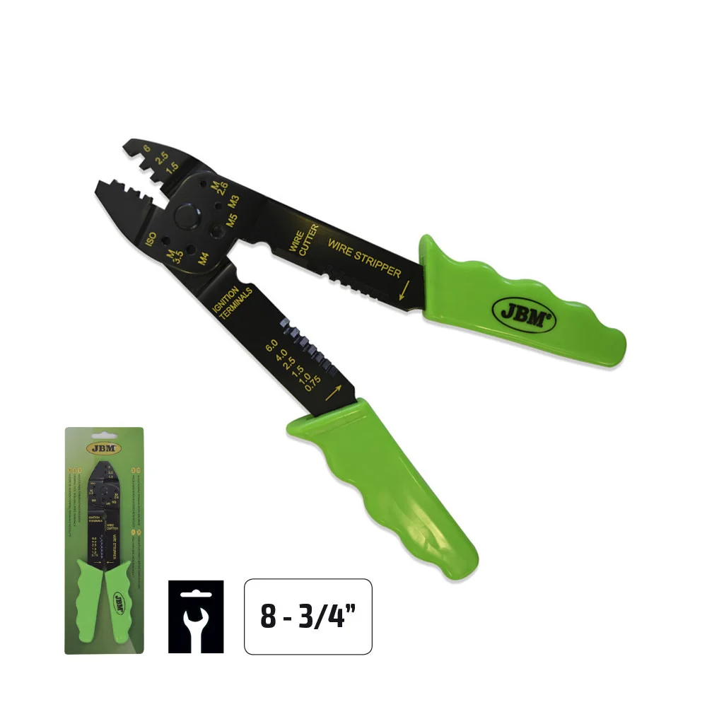Pince à Sertir Pour Cosses Non Isolées 8-3/4 – Image 2